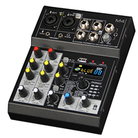 Console de mixage audio 4 canaux, carte son, effets numériques pour téléphone portable et ordinateur, enregistrement en direct, streaming, karaoké, DJ