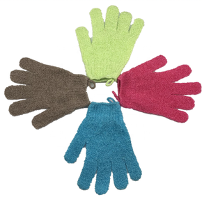 Guantes exfoliantes para el cuerpo, par de guantes exfoliantes para lavado de cuerpo, Spa, baño, ducha, masaje - Product Image 1