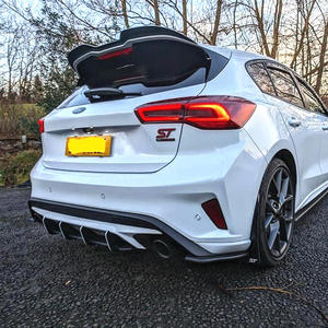 Alerón Trasero Tipo Cola de Pato para Ford Focus ST MK4, Negro Brillante con Textura de Fibra de Carbono, Material ABS - Product Image 2