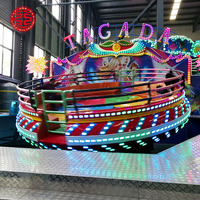Luna Park giostre Mini Tagada con luce a LED parco divertimenti giostre Tagada