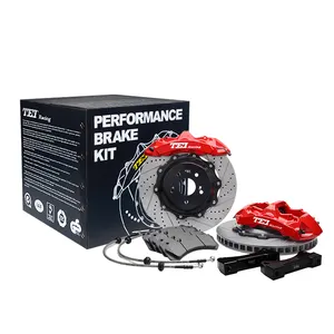 Performance Big Brake Kit BBK Brake System Brakes Disc Pads Rotors Auto Parts S60 6piston 20inch 405*34mm rotor