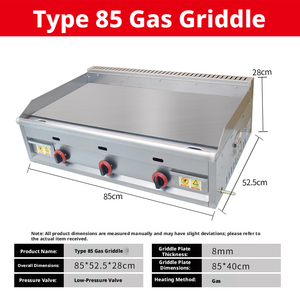 Griglia Industriale Multifunzionale con Friggitrice Profonda a <span class=keywords><strong>L</strong></span> - Product Image 3