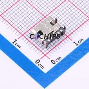 BX-TYPE-C-MWT6P USB Connector SMD Connector ( Connector Type: Type-C )( Gender: Female )( Mounting Type: Horizontal Mount ) - Product Image 2