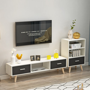 Sala de Estar Moderna y Minimalista, Mueble de TV de Pie Simple y Lujoso para el Hogar - Product Image 5