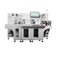 Vorey VD3350 2S Découpeuse numérique à deux postes haute performance pour étiquettes autocollantes en rouleau, idéale pour les commandes en gros volumes