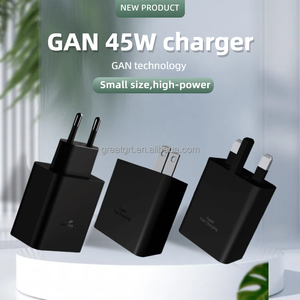 Cargador de pared tipo C PD, adaptador rápido para <span class=keywords><strong>Samsung</strong></span> S24 Ultra S23 S22 S21 Galaxy Z <span class=keywords><strong>Flip</strong></span>, GAN de 45W, 2 uds., 1 unidad - Product Image 4