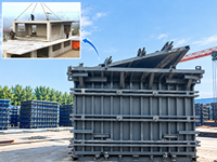Machine de fabrication de moules pour la construction de maisons modulaires préfabriquées en béton à prix d'usine