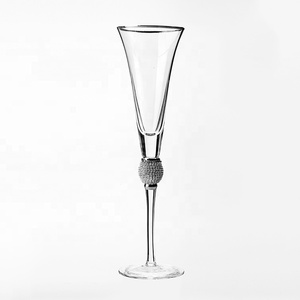Raymond Thiết Kế Thời Trang Thân Thiện Rose Gold Champagne Glass - Product Image 3