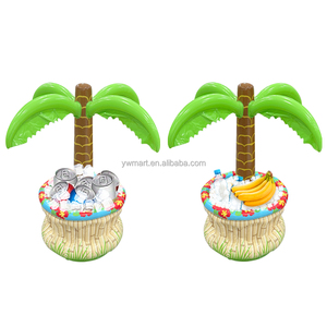 Mart Nouvellement Conçu Cocotier Gonflable Boisson Porte-Gobelet Piscine Tasse Flotteur pour Cocktails Seau À Glace Fête D'été Must Have - Product Image 1