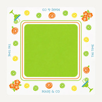 Tapis de Mahjong américain antidérapant en néoprène, motif Holly Jolly Christmas London, 33,5 pouces, silencieux, pour soirées de jeu en club NMJL