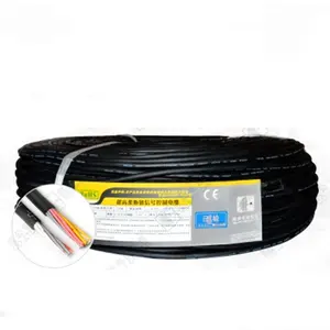PUR jacket cable multinúcleo Flexible Papel de aluminio blindado TRVUP Cable de equipo de cable eléctrico de cobre desnudo