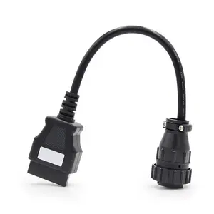 16pin to OBD2 16pin Compatible TCS Diagnostic tools for Scania Trucks OBD2 Connector Cable for SCANIA Trucks