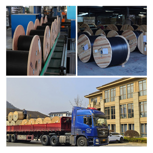 Gytc8y ngoài trời trên không FTTH sợi cáp quang 4 6 <span class=keywords><strong>12</strong></span> 24 48 96 lõi sợi quang cáp 2km hình hình 8 thả Cáp nhà máy giá - Product Image 5