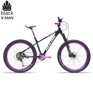 Vélo de montagne HULDABIKE 2025 en alliage d'aluminium tout-terrain <span class=keywords><strong>26</strong></span> <span class=keywords><strong>pouces</strong></span>, transmission 9 vitesses, freins à disque avant/arrière, fourche à air, pour hommes et femmes - Product Image 4
