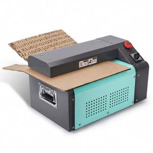 Machine de découpe de carton ondulé recyclé de 350 mm, mini-déchiqueteuse de carton alvéolé pour matériaux d'emballage - Product Image 1