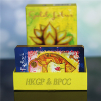 Jeu de cartes Oracle d'affirmation de la santé mentale avec impression personnalisée, cartes de tarot en papier recyclé écologique de haute qualité