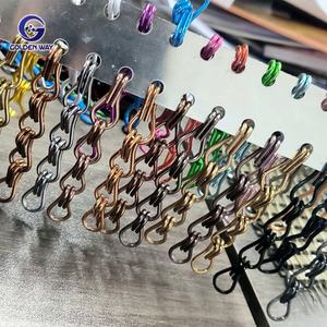 Rideau en aluminium à double crochet, <span class=keywords><strong>moustiquaire</strong></span> décorative, rideau métallique pour hôtel et restaurant - Product Image 6