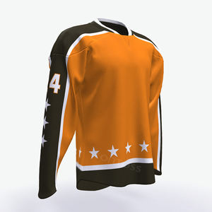 Oem sublimado impresión equipo de entrenamiento en blanco adultos uniforme hockey Jersey sublimado personalizado hockey sobre hielo hombres jerseys sudaderas con capucha - Product Image 6