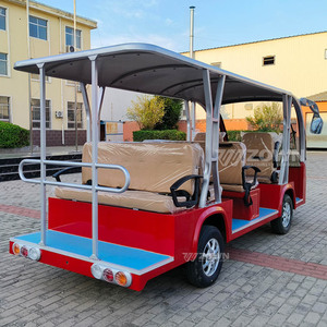 Autobús Turístico Eléctrico con Asientos Confortables, Autobús de Pasajeros de Cero Emisiones para Servicio de Recorridos por Ciudades Históricas - Product Image 4