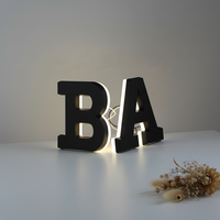 Letrero Luminoso Personalizado de Acero Inoxidable para Negocios, Tiendas, Letrero LED 3D con Logotipo, Letrero para Fachada de Tienda, Letrero de Canal para Exteriores