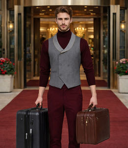 Trajes de Hombre Personalizados OEM ODM, Ropa Formal de Negocios para Caballero - Product Image 6