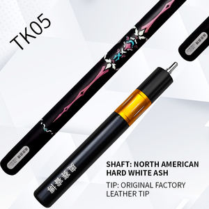 ASRB CUETK05 Stecca da Snooker Monopezzo in Legno Duro Bianco Nordamericano con Punta in Ceramica e Pelle Originale di Fabbrica, Punta in Rame Bianco, <span class=keywords><strong>Ronnie</strong></span> O'Sullivan - Product Image 6