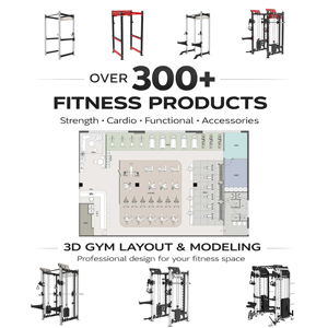 Equipo de Gimnasio Multifuncional Comercial, Rack Completo para Sentadillas, Soporte Trasero de Acero, Máquina Smith GW602, Gimnasio en Casa Multiusos - Product Image 2