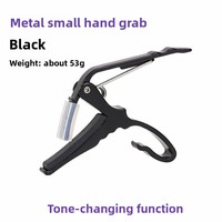 Penjepit Penyetel Gitar Klasik Ukulele CAPO dari Paduan Seng Tahan Lama Grosir, Kustom Transposisi, Kemasan Blister untuk Ekspor
