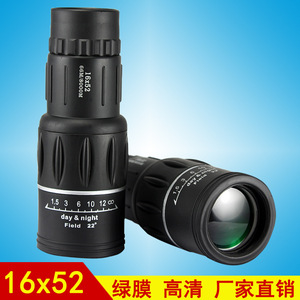 Monocular Telescope 16x52 High Magnification Hd Outdoor Use With Phone <b>Clip</b> - Product Image 5