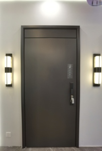 <span class=keywords><strong>Porte</strong></span> <span class=keywords><strong>d</strong></span>'<span class=keywords><strong>entrée</strong></span> <span class=keywords><strong>blindée</strong></span> pivotante moderne en métal à <span class=keywords><strong>prix</strong></span> abordable <span class=keywords><strong>pour</strong></span> <span class=keywords><strong>appartement</strong></span> et maison - Product Image 4