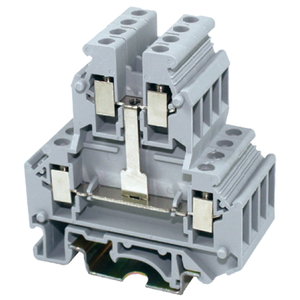 บล็อกขั้วต่อสกรู 2 ขั้ว 11-20 AWG หน้าสัมผัสทองแดง ฐาน PBT อุตสาหกรรม - Product Image 1
