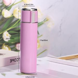 Clearance Sale Minimalist Stainless Steel Tumblers 4 Colors Pink Beige Blue Green Bulk Discounts Available - Product Image 6