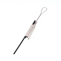 Collier de serrage à coin pour câble plat FTTH, fixation auto-bloquante pour câble de descente, pour suspension extérieure en hauteur