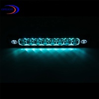 Multi couleur Mince Tache 15w Simple Rangée Offroad 22 pouces 18W rvb a mené le guide optique 22 pouces Voiture LED Barre Lumineuse
