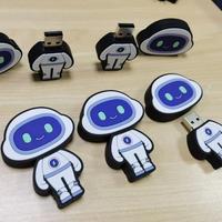 Clé USB personnalisée avec logo, forme de jouet en aluminium 3D, 4 Go, 8 Go, USB 3.0, clé USB chiffrée Ducky, garantie 1 an
