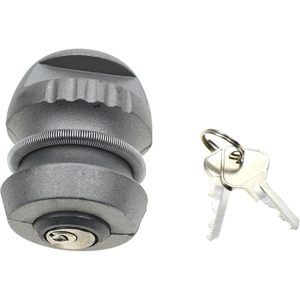 Cerradura de bola de remolque Tertioi de 2 pulgadas, pasador de seguridad de acero con llaves y llave Allen para protección antirrobo de caravanas - Product Image 6