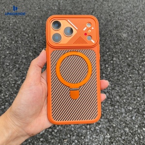 Custodia in fibra di carbonio per <span class=keywords><strong>iPhone</strong></span> 17 <span class=keywords><strong>Pro</strong></span> Max, compatibile anche con <span class=keywords><strong>iPhone</strong></span> 17 <span class=keywords><strong>Pro</strong></span> <span class=keywords><strong>e</strong></span> <span class=keywords><strong>iPhone</strong></span> 17 - Product Image 4