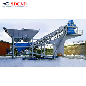 Pabrik <span class=keywords><strong>Batching</strong></span> Beton Mobile Otomatis Penuh 25m3 YHZS25 Pabrik Beton Siap Pakai Portabel Muat di Kontainer - Product Image 2