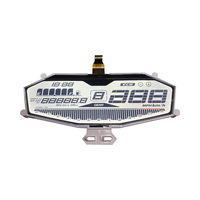 Écran LCD TN pour motos Fond blanc avec texte noir pour la prise d'échantillons