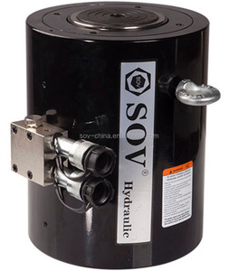 Cilindro Hidráulico de Doble Acción con Motor, Precio de Fábrica, Capacidad de 50 Toneladas, Carrera de 50 mm, Construcción de Acero, 1 Año de Garantía - Product Image 6