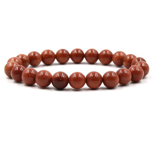 Bracelet perlé 10mm perles de pierre naturelle Onyx noir lave oeil de tigre Agate Quartz <span class=keywords><strong>énergie</strong></span> de guérison pour femmes hommes Yoga Chakra <span class=keywords><strong>bijoux</strong></span> - Product Image 4