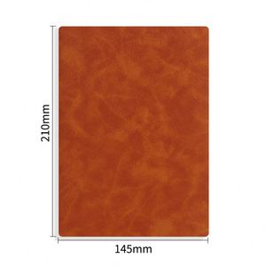 Cuaderno judicial de oficina de tapa blanda de cuero PU con botón metálico, de fábrica, con cinta y encuadernador recargable - Product Image 6