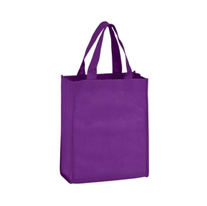 Sac de courses réutilisable écologique en non-tissé avec impression personnalisée, design durable pour l'épicerie et la vente au détail - Product Image 1