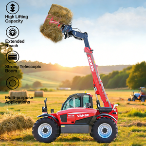 WSC735 Telescopic Handler <span class=keywords><strong>Wheel</strong></span> <span class=keywords><strong>Loader</strong></span> Diesel Berkualitas Tinggi 4WD untuk Konstruksi, Pertanian & Penanganan Material - Product Image 5