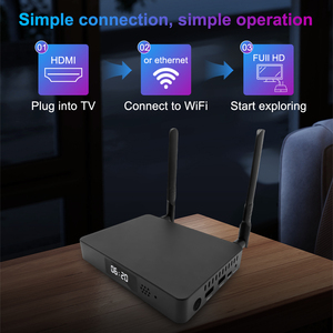 Canzone Smart Android 14 TV Box Rockchip RK3588 4GB 64GB Octa Core DDR4 Doble Antena WiFi de Doble Banda Compatible con Reproductor Multimedia 8K - Product Image 3