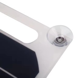 Le panneau solaire flexible 5W 24% V USB de cellules de Sunpower d'efficacité du poids léger 5.5 a produit le chargeur de téléphone portable haut efficace - Product Image 5