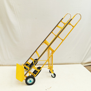 HT1520 Heavy Duty Warehouse Cart Foldable Steel Hand Push Cart For Appliances Furniture Transport - Product Image 2
