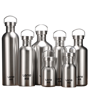 Botella <span class=keywords><strong>de</strong></span> agua <span class=keywords><strong>de</strong></span> una sola capa, 500 ml, 750 ml, 1000 ml, botella deportiva <span class=keywords><strong>de</strong></span> una sola pared <span class=keywords><strong>de</strong></span> acero inoxidable para ciclistas, Camping, viajes al aire libre - Product Image 6