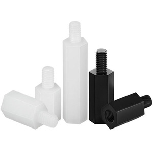 M4 M5 M6 Nylon nhựa cách điện Vật liệu PA66 trắng màu đen nam và nữ Hex đầu lục giác standoff - Product Image 4