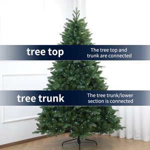 Extra-large Five-<b>branch</b> PE Mixed PVC Christmas <b>Tree</b> with Lights, LED Christmas <b>Tree</b> for Shopping Mall Christmas Decoration - Product Image 6